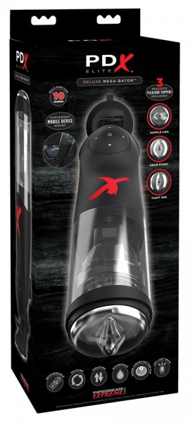 Suck-O-Mat 2.0: Masturbator mit Fernbedienung, schwarz - vergleichen und g&uuml;nstig kaufen